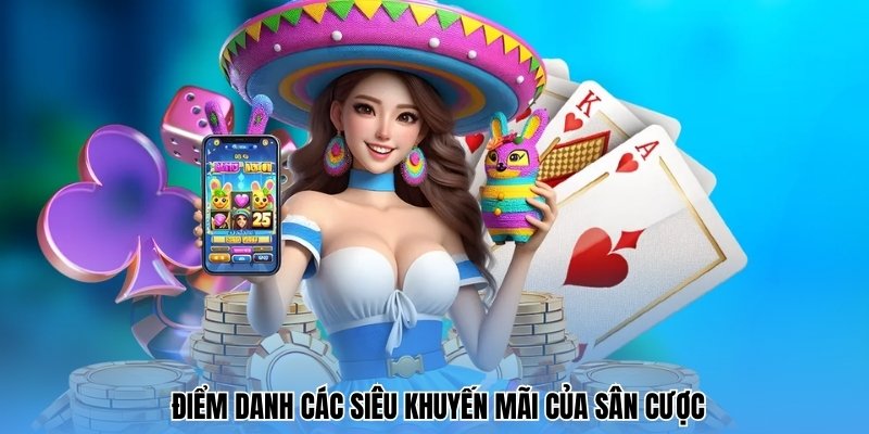 Điểm danh các siêu khuyến mãi của sân cược